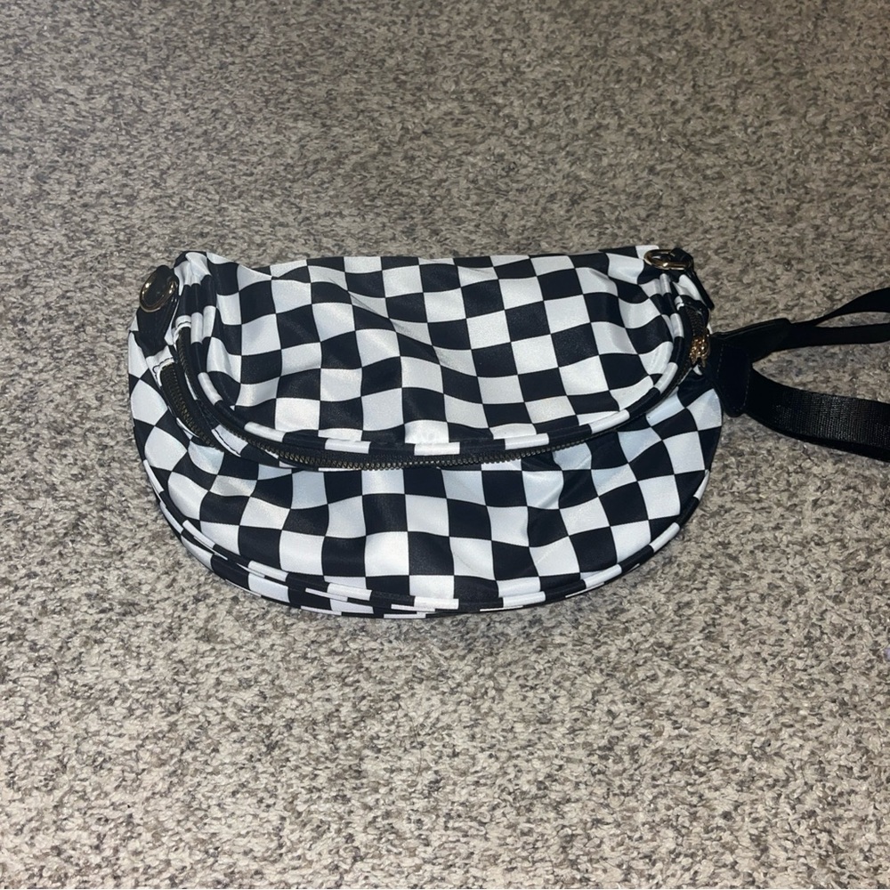Checkered Crossbody Bag